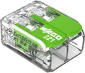 Wago 221 Steckdose Grün 2x4mm²