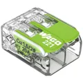 WAGO 221-422 221 Verbindungsklemme flexibel: 0.14-4 mm² starr: 0.2-4 mm² Polz...