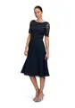 Vera Mont Damen 0113/4825 Partykleid, Blau (Night Sky 8541), 38