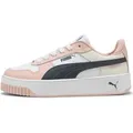 Puma Carina Street White-Strong Gray-Rose Quartz Größe EU 40,5 - Weiß - 40,5