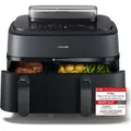 Philips Steam Airfryer 5000 Series: Dampfgarer & Airfryer in Einem - Schwarz