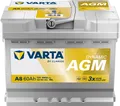 VARTA A8 Silver Dynamic AGM 12V 60Ah 680A Autobatterie inkl. 7,50 € Pfand