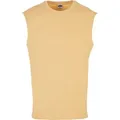 URBAN CLASSICS T-Shirt Urban Classics Herren Open Edge Sleeveless Tee (1-tlg) orange XXXL (60/62)