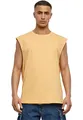 Urban Classics Herren Open Edge Sleeveless Tee – Locker geschnittenes Muskelshirt aus 100% Baumwolle, ärmellos, Sommer Tank Top für Sport & Freizeit,Paleorange,3XL