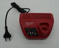 Milwaukee; C12 C Akku Ladegerät; 12V, 3A,  für Li-Ion, 55W