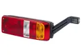HELLA 2VP 340 931-161 Heckleuchte - EasyConn I Hybrid - Glühlampe - 24V - Anbau/geschraubt - Lichtscheibenfarbe: mehrfarbig - Stecker: Flachstecker - rechts - Menge: 1