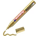 Glanzlackmarker edding 750 Gold 2-4mm Rundspitze Lackstift für Glas Holz Stein
