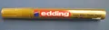 edding 750 Creative Glanzlack-Marker 2-4mm Gold oder Silber Auswahl Neu