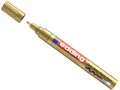 10x Lackmarker Edding 750 Gold Wasserfest Permanent 2 - 4 mm Spitze