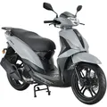 Alpha Motors Motorroller Libero 125 ccm 90 km/h 16-Zoll grau-schwarz