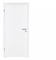 PRÜM Weiß RAL 9016 80x200 cm Zimmertür, CPL Premium Weißlack Röhrenspanplatte, Schallschutztür mit Profilzylinderschloss, Premiumkante Nullfugentechnologie, Anschlag Links Rechts
