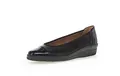 Gabor 06.402 Damen Schnürhalbschuhe, Black (Black Leather/Patent), 3.5 UK / 36 EU