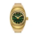Fossil Damen Analog Quarz Uhr mit Edelstahl Armband ES5308