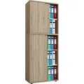 Büroschrank Schiebetüren Lona 5fach