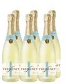 Freixenet Alcohol Free 0,0% (6x0,75l) Schäumendes Getränk aus alkoholfreiem Wein, prickelnde, alkoholfreie 0,0% Alternative zu Sekt, Cava oder Champagner, vollmundig, fruchtig und kalorienreduziert