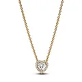 PANDORA Kette Herz Zirkonia 368425C01-45