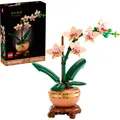 LEGO Botanicals 10343 Mini-Orchidee - Kunstblumen Set für Erwachsene