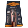 King C. Gillette Elektrischer Bartschneider Herren Pro mit Präzisionsrad für 40