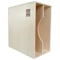Knosti Archifix-Box Woodline für 50 LPs