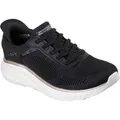 Skechers BOBS Sport Squad Chaos Textil Damen Sneakers Schwarz/Gold