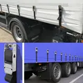 10x Zurrgurt für LKW-Plane Schnalle Spanner mit Gurt und Flachhaken