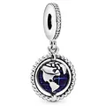 PANDORA Charm Anhänger Weltkugel "sich drehender Globus" 798021CZ