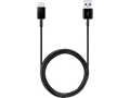 SAMSUNG USB Typ-C zu USB Typ-A, Datenkabel, 1,5 m, Schwarz