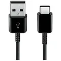 SAMSUNG EP-DG930 Adapterkabel, USB-C (Stecker) auf USB-A (Stecker), schwarz 1.5m