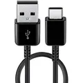 Samsung Ladekabel EP-DG930IBEGWW, schwarz, 1,5m, USB-A auf USB-C