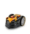 Lawnmaster Rasenmähroboter OcuMow® Mähroboter kabellos 80  Rasenmäher Roboter, bis 80 m² Rasenfläche, (1-St), mit 2Ah Akku Kompaktmodell Einsteiger-Modell ohne Begrenzungskabel