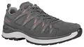 Lowa Wanderschuhe Innox Evo II GTX (All-Terrain, Textil/Mikrofaser, wassderdicht) asphaltgrau/lachs Damen, Größe Euro (US): 37,5 (6,5)