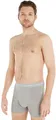 Calvin Klein Herren 3er Pack Boxershorts Trunks Unterwäsche, Grau (Grey Heather), S