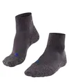 FALKE Herren Wandersocken TK2 Explore Cool Short M Sso Lyocell Funktionsmaterial antiblasen dick 1 Paar, Grau Asphalt Melange 3180, 42-43