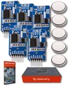 AZDelivery 5 x Real Time Clock RTC kompatibel mit DS3231 I2C Echtzeituhr kompatibel mit Arduino und Raspberry Pi inklusive E-Book!