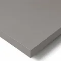 POKAR Tischplatte 160x80 cm | Schreibtischplatte 25 mm Stärke | Ideal für höhenverstellbare Schreibtische und Esstisch | Robuste und Langlebige | Made in Europe | Dunkelgrau