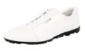 PRADA Leder Sneaker - Modell 3E4900 - Weiss Collapse - NEU -  41 UK 8