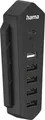 Hama 6in1 USB-Hub für Playstation 5, 6 Ports (1x USB-C, 5x USB-A), Schwarz (00054406)