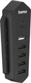Hama 6in1 USB-Hub für Playstation 5, 6 Ports (1x USB-C, 5x USB-A), Schwarz (00054406)