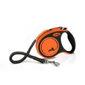 Automatische Hundeleine FLEXI Xtreme M Tape 5 m, Orange