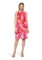 Betty Barclay Damen Plisseekleid ohne Arm 36, Red/Pink