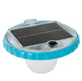 Intex Solar Powered LED Floating Poolleuchte Solarbetrieben 2 Modi 28695 Weiß