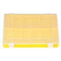 Sortimentskasten gelb 12 Fächer 335x225x55mm NEU Werkstatt-Box Kleinteilemagazin