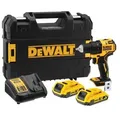 Akku-bohrschrauber Dcd708d2t 18 V, 2x 2,0 Ah Und Ladegerät In Tstak - Dewalt