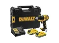 DeWalt DCD708D2T-QW Akku-Bohrschrauber 18 V 2 Ah mit DCB112 Ladegerät 2x DCB183 2 Ah Akkus und Tragekoffer)