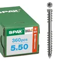 Terassenschraube 5 x 50 mm, 360 Stück  Schrauben, Fixiergewinde, Zylinderkopf...