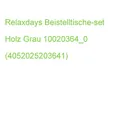 Relaxdays Beistelltische-set Grau 10020364_0 (4052025203641)