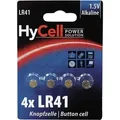 HyCell Knopfzellen  LR 41 1516-0025 4er Pack