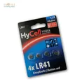 Ansmann Knopfzelle 1,5V Alkaline LR41, 4er Blister AG3, 1,5 Volt Knopf Batterie