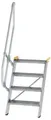 MUNK Günzburger Steigtechnik 600204 Aluminium, Stahl verzinkt Treppe