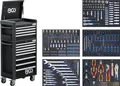 BGS 4088 Werkstattwagen Profi Standard Maxi  12 Schubladen mit 263 Werkzeugen